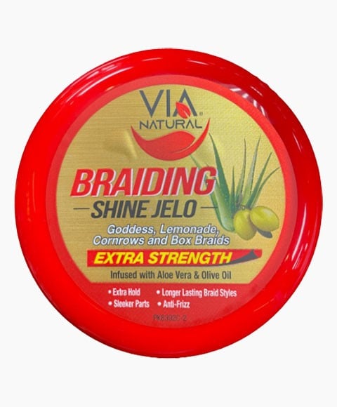 VIA NATURAL BRAIDING SHINE JELO EXTRA STRENGTH 