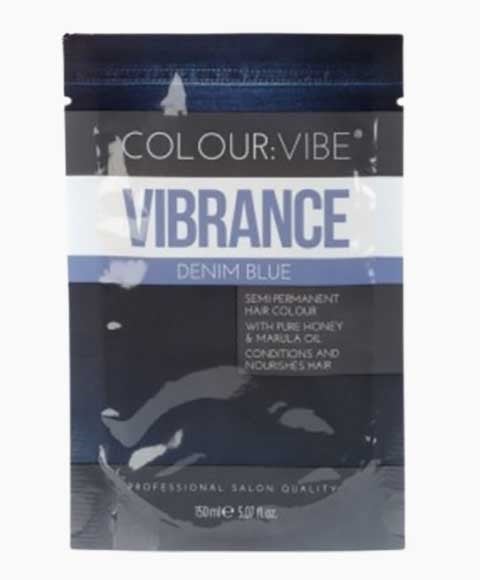 VIBRANCE SEMI PERMANENT HAIR COLOUR DENIM BLUE 