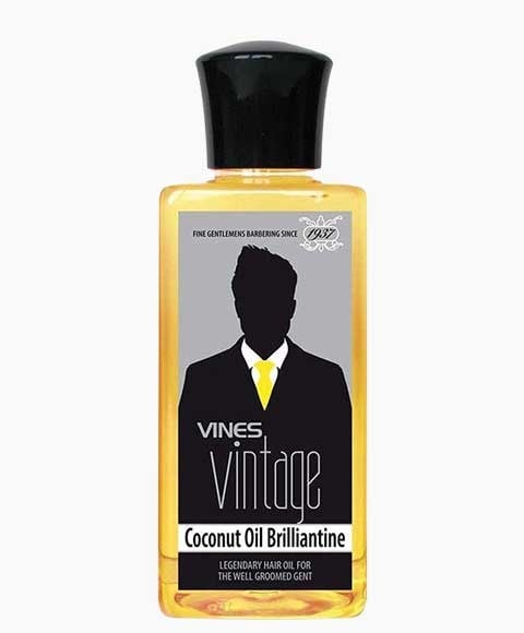 VINES VINTAGE COCONUT OIL BRILLIANTINE 