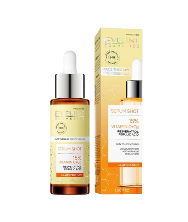 FACE THERAPY VITAMIN C AND CG SERUM SHOT 