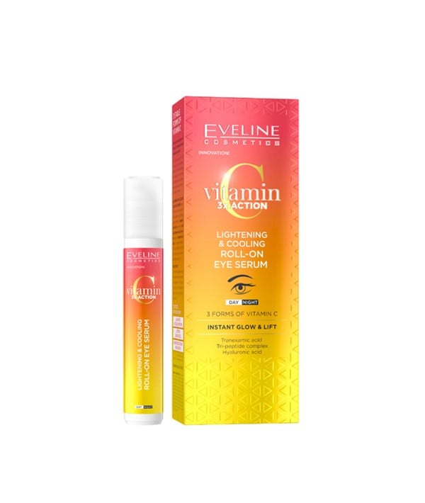 VITAMIN C 3X ACTION LIGHTENING COOLING ROLL ON EYE SERUM 