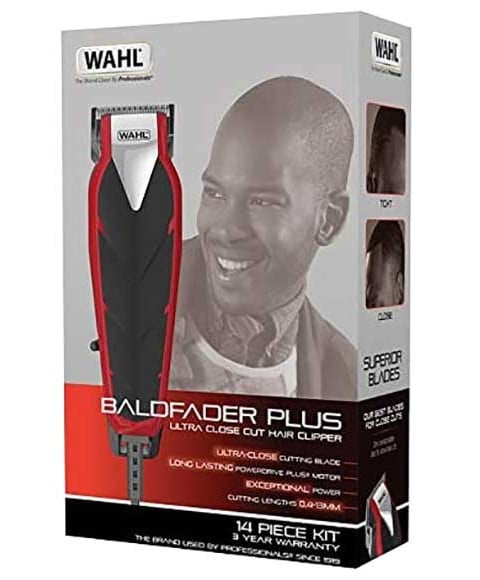 WAHL BALDFADER PLUS ULTRA CLOSE CUT HAIR CLIPPER 