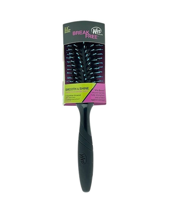 WET BRUSH PRO SMOOTH AND SHINE ROUND BRUSH MEDIUM BARREL 