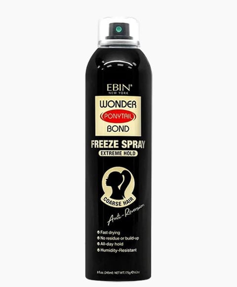WONDER PONYTAILS BOND FREEZE SPRAY EXTREME HOLD 