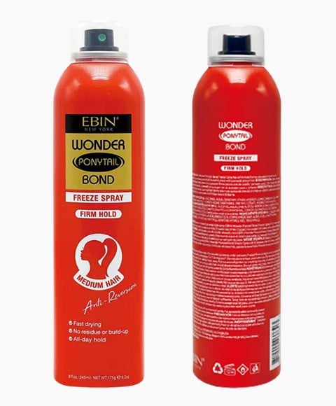 WONDER PONYTAILS BOND FREEZE SPRAY FIRM HOLD 