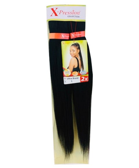 X PRESSION SYN 2X PRE STRETCHED ULTRA BRAID 